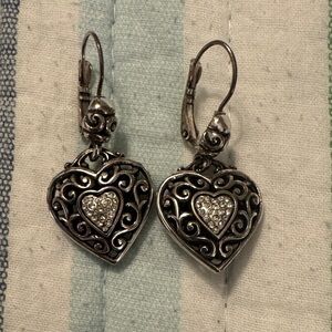 Brighton Reno Heart Leverback Earrings